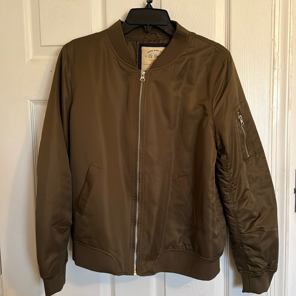 Ci Sono Bomber Jacket Size L Color Green
